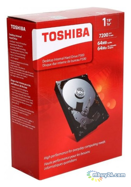 Жорсткий диск Toshiba P300 HDWD110UZSVA фото №2