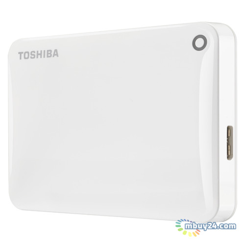 Внешний жесткий диск 500Gb Toshiba Canvio Connect II White (HDTC805EW3AA) фото №1