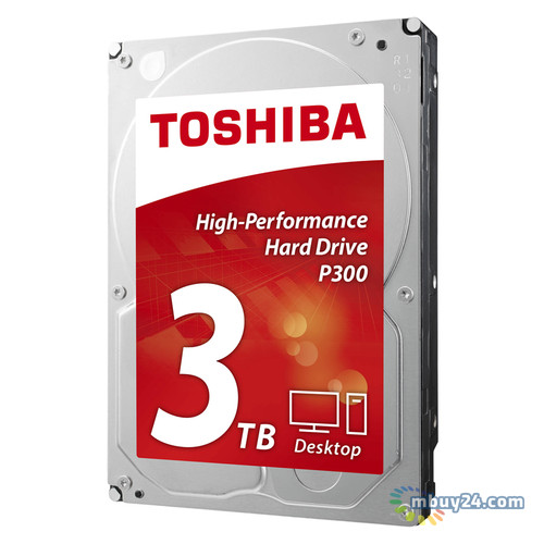 Жорсткий диск Toshiba P300 3.0TB (HDWD130UZSVA) фото №1