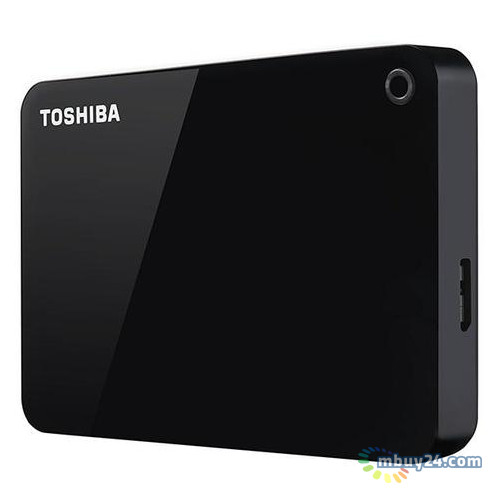 Жорсткий диск Toshiba HDD ext 2.5 USB 1.0TB Canvio Advance Black (HDTC910EK3AA) фото №3