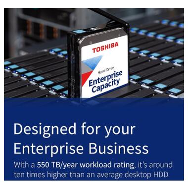 Жорсткий диск 3.5 10TB Toshiba (MG10ADA10TE) фото №2
