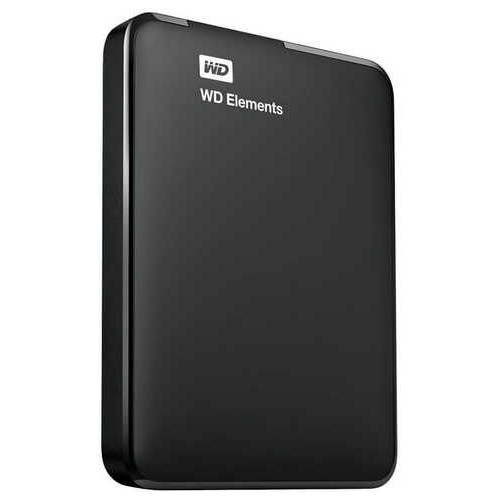 Жорсткий диск Western Digital 1.0Tb Elements Black (WDBUZG0010BBK-WESN) фото №2