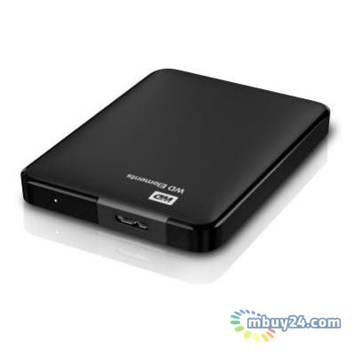 Жесткий диск Western Digital 1.0Tb Elements Black (WDBUZG0010BBK-WESN)