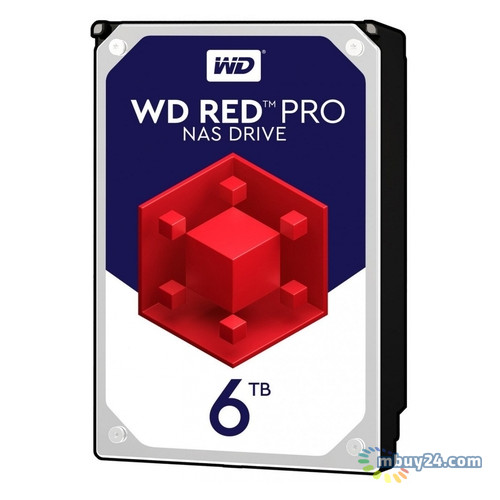 Жорсткий диск Western Digital 3.5 SATA 3.0 6TB 7200rpm Class 256MB Red Pro (WD6003FFBX) фото №1