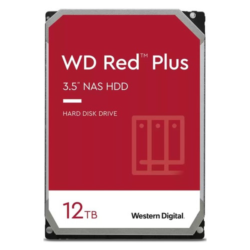 Жорсткий диск WD Red Plus 12TB (WD120EFBX, WD121KFBX) фото №1