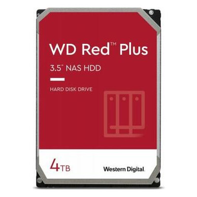 Жорсткий диск WD 3.5 SATA 3.0 4TB 5400 128MB Red Plus NAS (WD40EFZX) фото №1