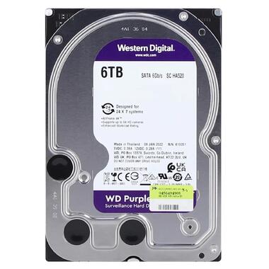 Жорсткий диск Western Digital 6TB 5640rpm 256Mb SATAIII (WD63PURU) фото №1