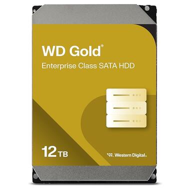Жорсткий диск Western Digital 12TB 3.5 7200 512MB SATA Gold (WD122KRYZ) фото №1