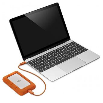 Зовнішній жорсткий диск LaCie Rugged for Mac 4TB STFR4000800 Orange фото №7