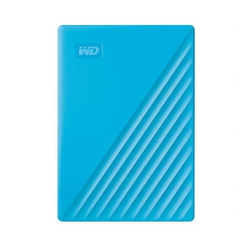 Жорсткий диск Western Digital 2.5 USB 3.2 Gen 1 2TB My Passport Blue (WDBYVG0020BBL-WESN) фото №1