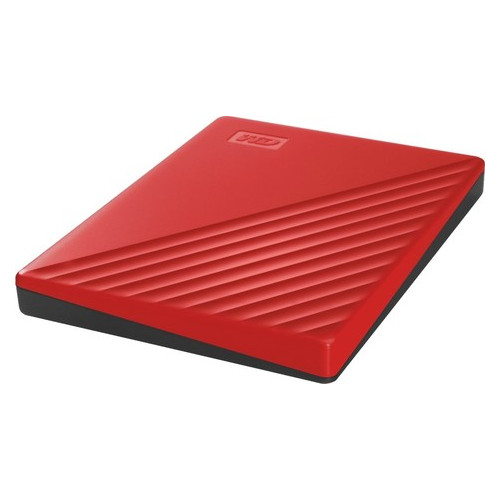 Жорсткий диск Western Digital 2.5 USB 3.2 Gen 1 2TB My Passport Red (WDBYVG0020BRD-WESN) фото №4