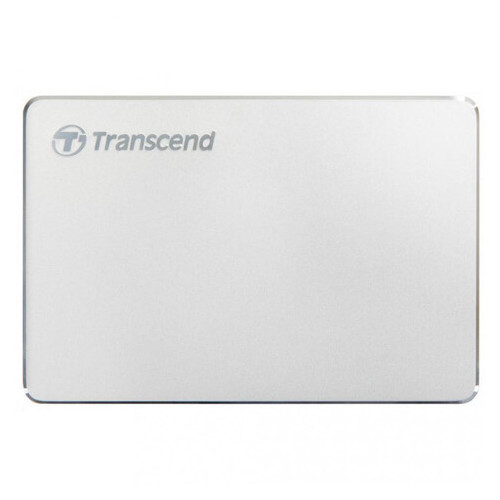 Жорсткий диск Transcend StoreJet 2.5 USB 3.1 Type-C 1TB MC Silver (TS1TSJ25C3S) фото №1