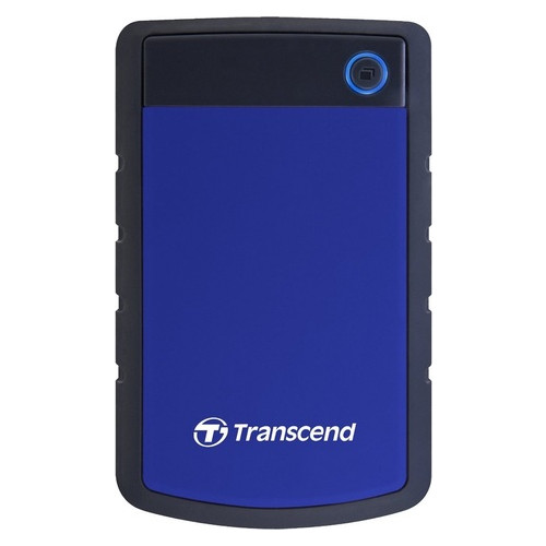 Зовнішній жорсткий диск 1TB Transcend StoreJet 25H3B 2.5 USB 3.0 (TS1TSJ25H3B) фото №1