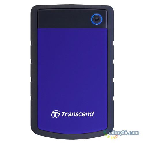 Зовнішній жорсткий диск Transcend StoreJet H3 2TB 2.5 USB 3.0 Blue (TS2TSJ25H3B) фото №1