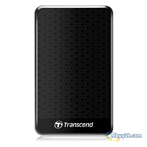 Зовнішній жорсткий диск Transcend StoreJet 25A3 1TB 2.5 USB 3.0 (TS1TSJ25A3K) фото №1