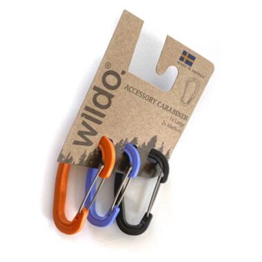 Карабін Wildo Accessory Carabiner Set Orange/Blueberry/Dark Grey фото №1
