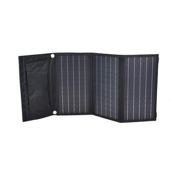 Комплект: портативна сонячна панель 30W Solar Charger, повербанк FEB-310W, кабель синхронізації RC-068B-C фото №3