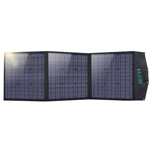 Сонячна панель для УМБ Choetech 120W (177x53см) 1x120W, 1*USB QC3.0 18W, 1*USB-C PD3.0 60W, 1xUSBA 12W (SC008) фото №1