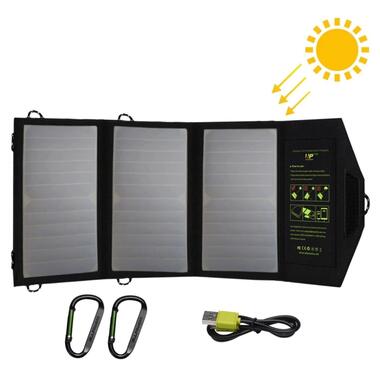 Портативний сонячний зарядний пристрій ALLPOWERS 21W / 2xUSB / 5V - 2.4A фото №3