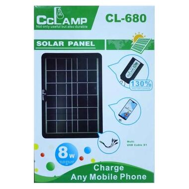 Сонячна панель CCLAMP CLl-680 із USB виходом (8417) фото №3