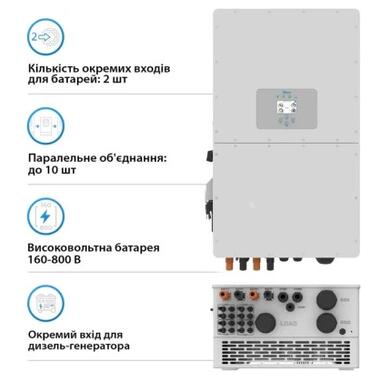 Сонячний інвертор Deye SUN-50K-SG01HP3-EU-BM4 фото №6