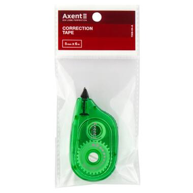 Коректор Axent стрічковий 5мм х 6м зелений (7009-04-A) фото №2