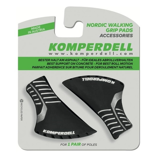 Захист наконечника Komperdell Nordic Walking Pad (пара) Black (1007-02-25) фото №1