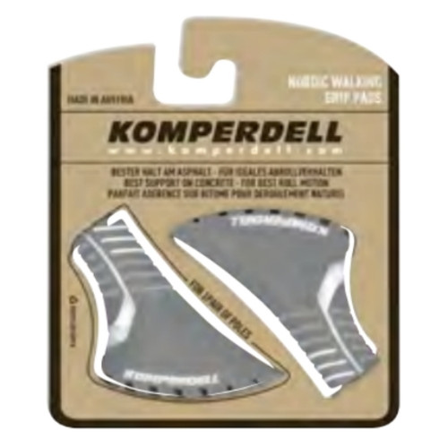 Захист наконечників Komperdell Nordic Walking Pad (пара) Grey/Silver (1007-01-25) фото №1