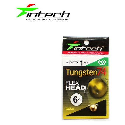 Розбірний вантаж Intech Tungsten 74 Gold(1.0g 3 шт фото №1