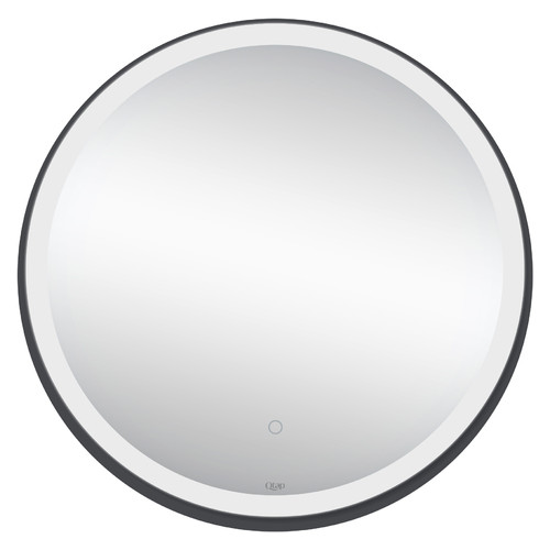 Дзеркало Qtap Robin R600 Black з LED-підсвічуванням та антизапітнінням QT13786501B фото №3