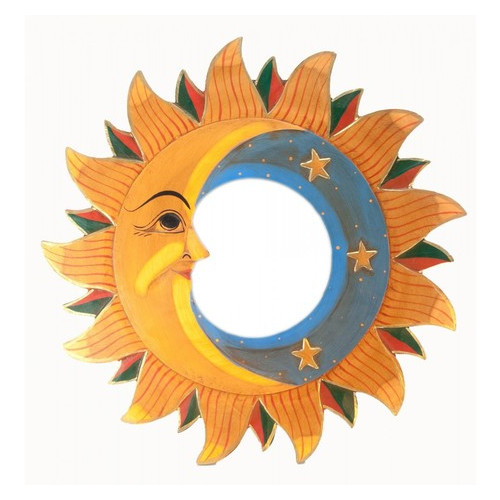 Зеркало Даршан Мозаичное Луна и Солнце 40 cм (29669) фото №2