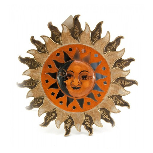 Зеркало Даршан Мозаичное Солнце и Луна 30 cм (29918) фото №1