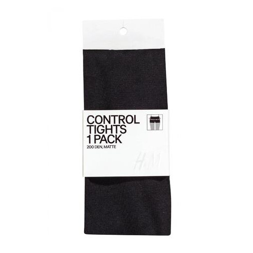 Колготки Control top 200 ден H&M xs Чорні (0324946001) фото №1