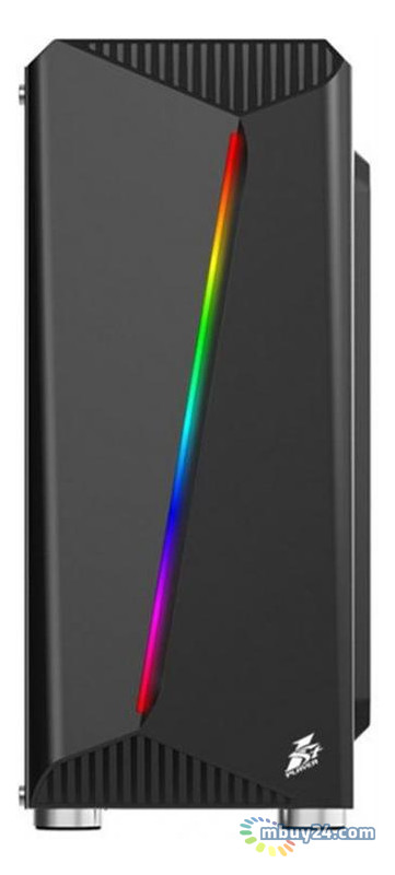 Корпус 1stPlayer Rainbow-R3 Color LED Black без БП (6931630200376) фото №3