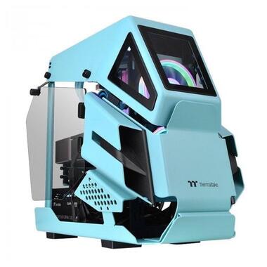Корпус Thermaltake AH T200 Turquoise/Turquoise/Win/S PCC/Tempered Glass*2 (CA-1R4-00SBWN-00) фото №1