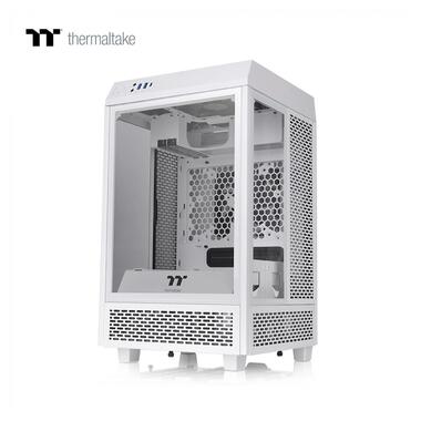 Корпус Thermaltake The Tower 100 Snow/White/Win/SPCC/Tempered Glass*3 (CA-1R3-00S6WN-00) фото №5