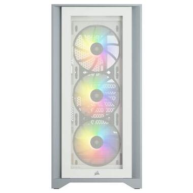 Корпус Corsair iCUE 4000X RGB Tempered Glass White (CC-9011205-WW) фото №2