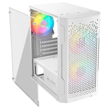 Корпус Logic concept ARAMIS MESH+GLASS ARGB fans 3x120mm WHITE (AM-ARAMIS-20-0000000-0002) фото №3
