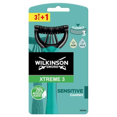Бритва Wilkinson Sword Xtreme 3 Sensitive 3 1 шт. (4027800710409) фото №1