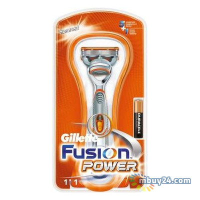 Бритва Gillette Fusion Power с 1 сменной кассетой (7702018877539) фото №1