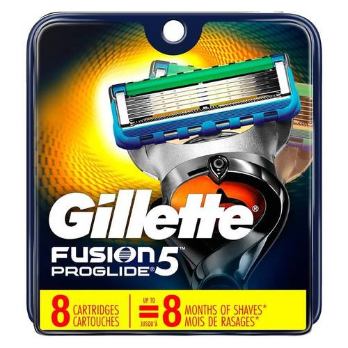 Сменные кассеты для бритья Gillette Fusion 5 ProGlide 8 шт (085545) фото №1