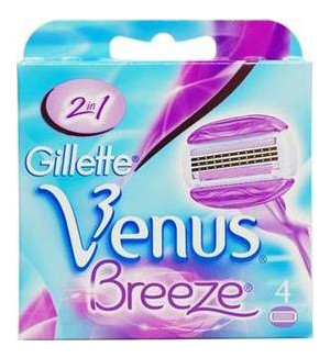 Сменная кассета Gillette Venus Breeze 4 шт (886364) фото №1