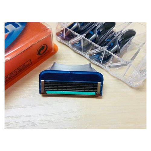 Сменные кассеты для бритья Gillette Fusion 8 шт (156593) фото №1