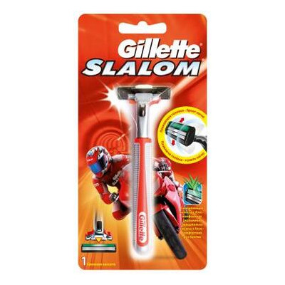 Бритва Gillette Slalom Red c 1 сменным картриджем (7702018321469) фото №1