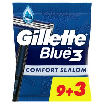 Бритва Gillette Blue 3 Comfort Slalom 12 шт. (8006540808771) фото №1