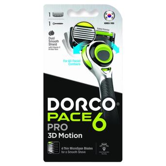 Бритва Dorco Pro 3D Motion 6 лез 1 шт. (8801038582696) фото №1