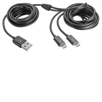 Кабель зарядки Trust GXT 221 Duo Charge Cable for Xbox one (20432) фото №3