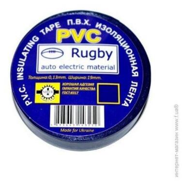 Ізоляційна стрічка XPRO Rugby 50 м чорна (GR- 258_3847) фото №5