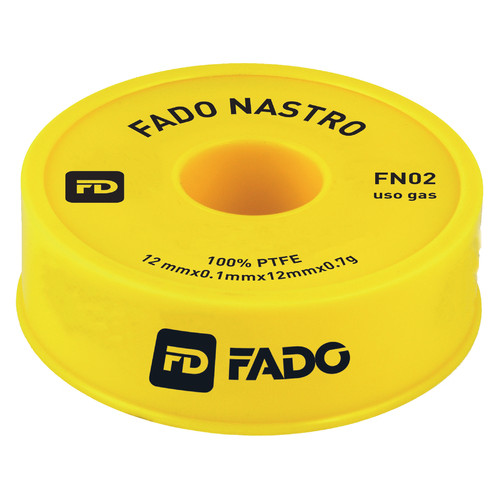 Фум стрічка Fado 12мм*0,1мм*12м*0,7г Газ (FN02) фото №1