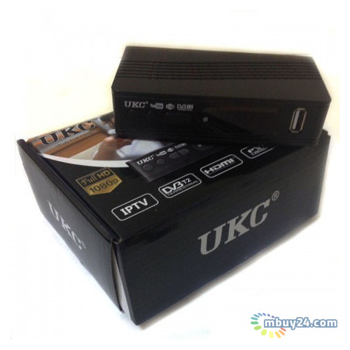 Тюнер Ukc DVB-T2 0976 с поддержкой Wi-Fi адаптера фото №1